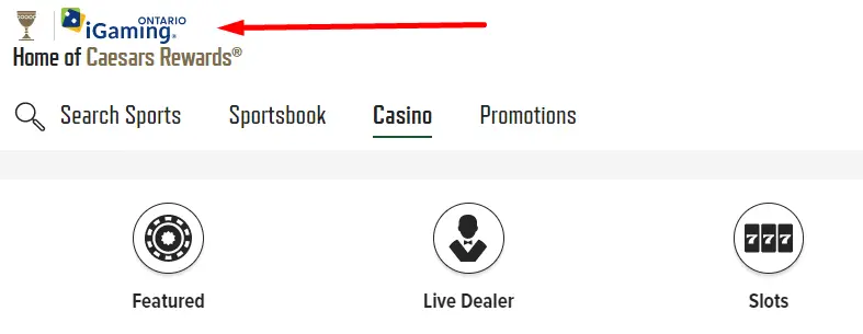 iGaming Ontario Logo iGaming Ontario