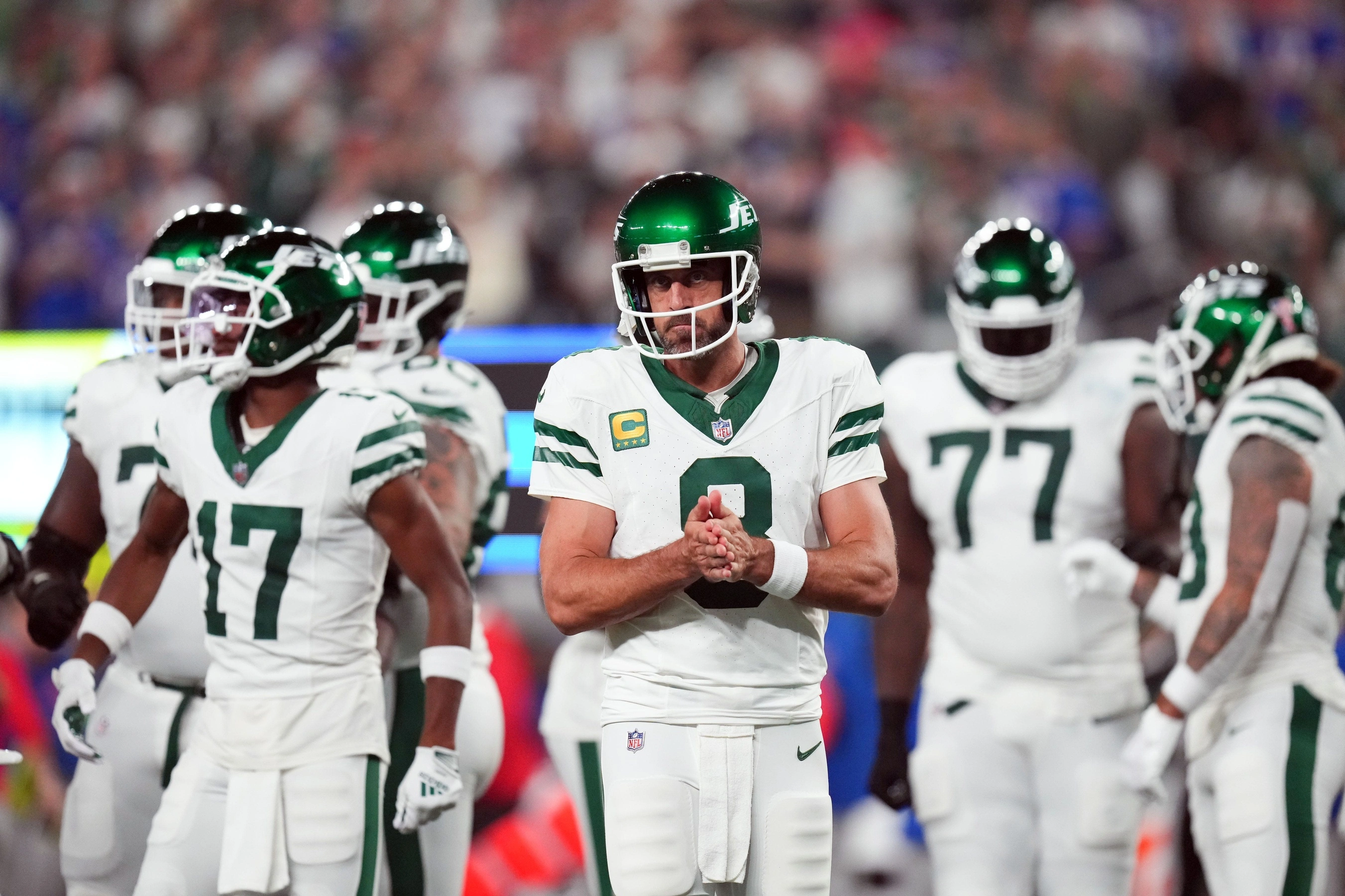 Jets Super Bowl Odds The arrival of  <strong>QB Justin Fields</strong>  raises numerous questions about how he will perform and how this will impact the Jets' success. Nevertheless, the Jets have bolstered their  <strong>offensive line</strong> , and with a fit  <strong>Breece Hall</strong> , they should find a balance on offense.
