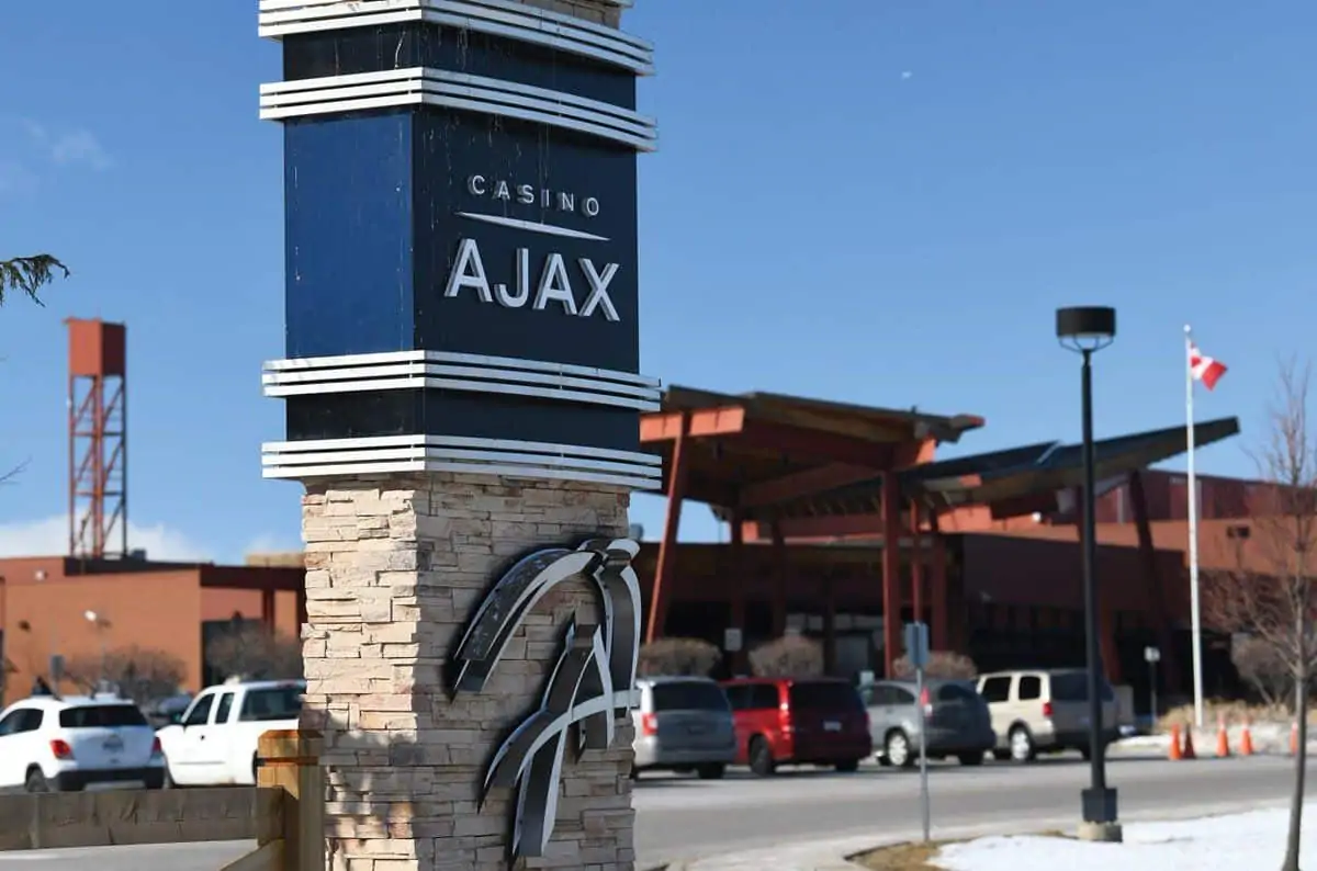 Ajax Casino Ontario Exterior View